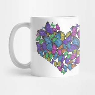 Heart of Butterflies Mug